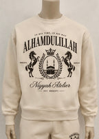 “Alhamdulillah” Heritage Set — Cream