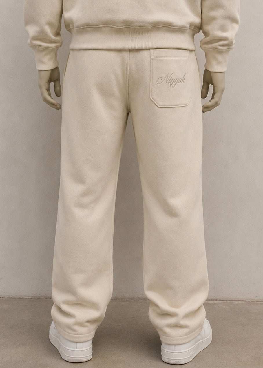 “Alhamdulillah” Pants — Cream