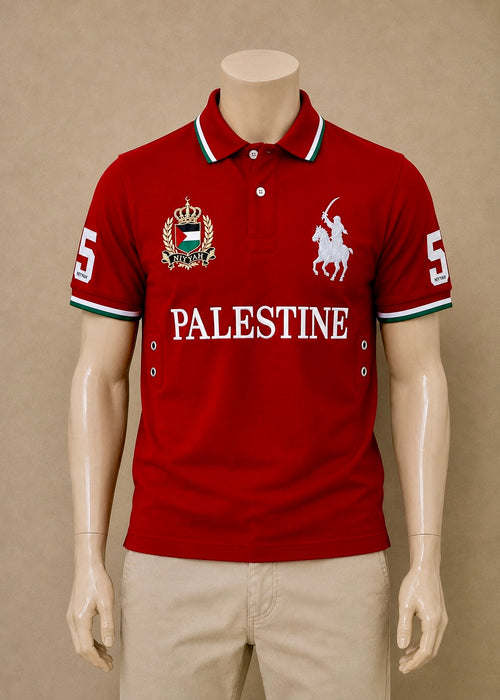 "Palestine" – Polo Shirt