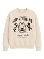 “Alhamdulillah” Sweater — Cream